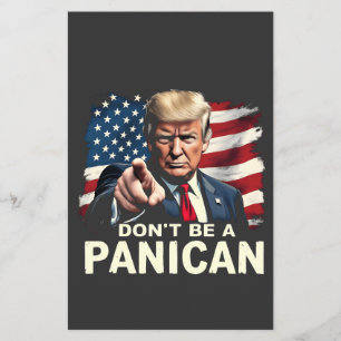 Vaders Home zijn geen Panicaan Trump USA Flyer