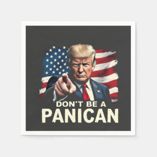 Vaders Home zijn geen Panicaan Trump USA Servet
