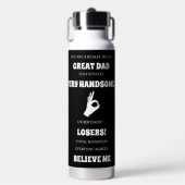 Vaders hydratiefles – Perfecte Vaderdag cadeau Waterfles (Voorkant)