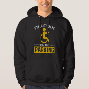 Vaders in rolstoel gebruikers ik doe het alleen vo hoodie