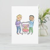 vaders kaart (Staand voorkant)