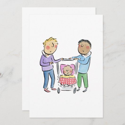 vaders kaart (Voorkant / Achterkant)