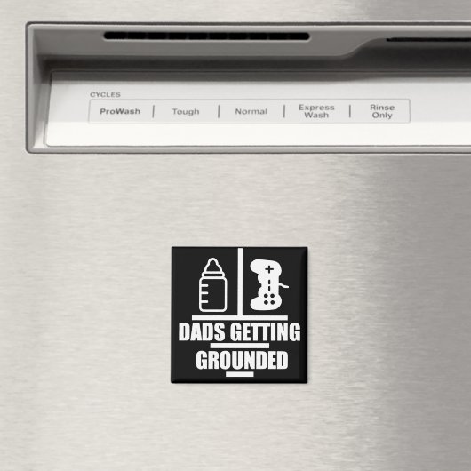 vaders krijgen aarding Logo magneet (Insitu (Vaatwasser))