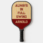 Vaders leuk moderne humor pickleball paddle (Voorkant)