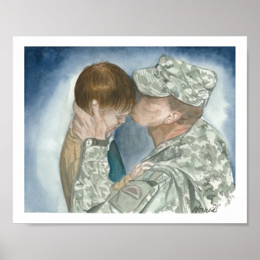 Vader's liefde poster (Voorkant)