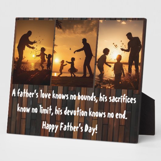 Vader's Love Fotoplaat (Zijkant)