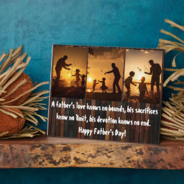 Vader's Love Fotoplaat