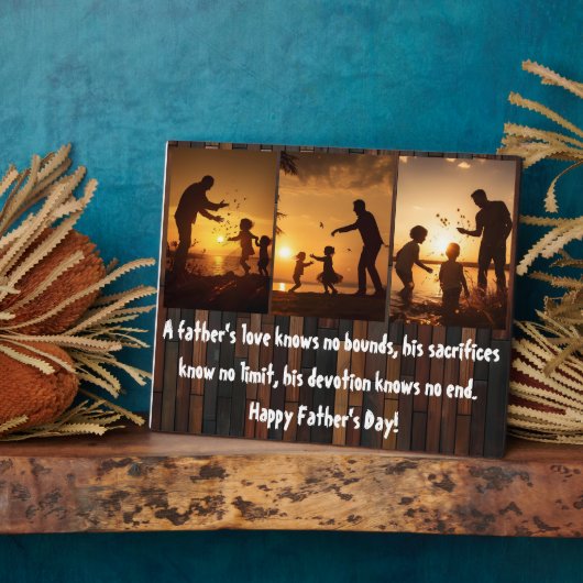 Vader's Love Fotoplaat (Zijkant)