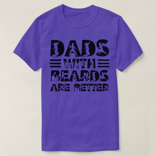 Vaders met baarden zijn beter 37 t-shirt (Design voorkant)
