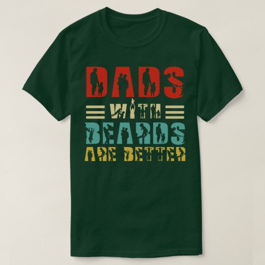 Vaders met baarden zijn beter 72 t-shirt (Design voorkant)