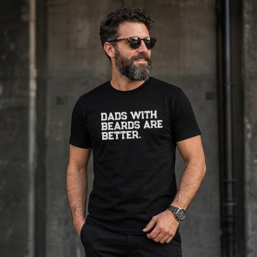 Vaders Met Baarden Zijn Beter Grappige Quote T-shirt