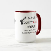 Vaders Met Mooie Dochters Mok (Voorkant rechts)