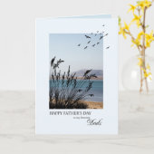 Vaders op Vaderdag, Scène aan zee Kaart (Gele Bloem)