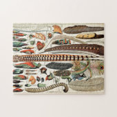 vaders Oude Illustratie Kunst Legpuzzel (Horizontaal)