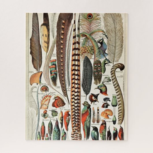 vaders Oude Illustratie Kunst Legpuzzel (Verticaal)