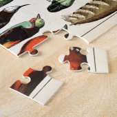 vaders Oude Illustratie Kunst Legpuzzel (Zijkant)