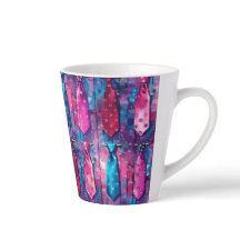 Vader's stropdascollectie kleine keramische Latte-