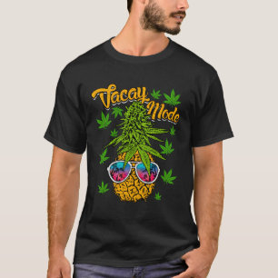 Vaders tegen wiet tuinieren gazon maaien vader d t-shirt