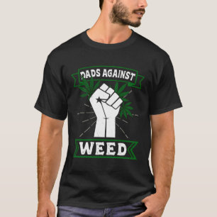 Vaders tegen wiet tuinieren grasmaaien vaders da t-shirt