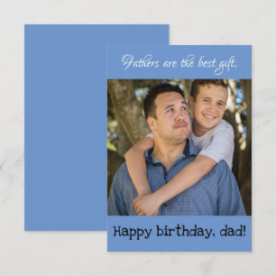Vader's verjaardag kaart
