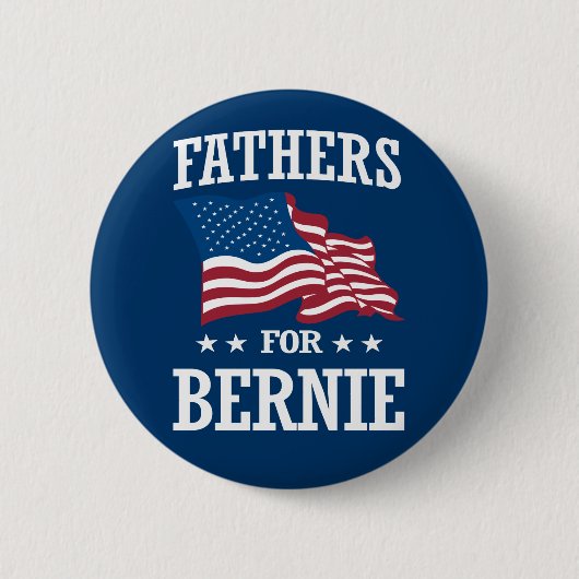 VADERS VOOR BERNIE SANDERS RONDE BUTTON 5,7 CM (Voorkant)