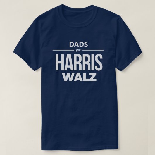 Vaders voor Harris Walz T-shirt (Design voorkant)