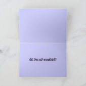 Vaders zeggen de vreemdste dingen kaart (Binnen)