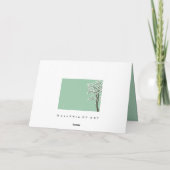 Vaders zijn als een schuilboom ~ Kaart Pap (Achterkant)