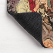 vaders Zoon Jacht Rifle Picnic Mousepad Muismat (Hoek)