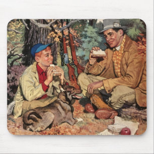 vaders Zoon Jacht Rifle Picnic Mousepad Muismat