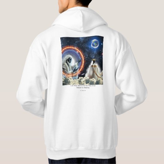 "Vaders zullen het doen" Hoodie (Achterkant)