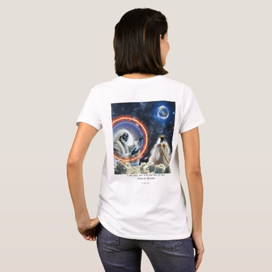 "Vaders zullen het doen" T-shirt (Achterkant volledig)