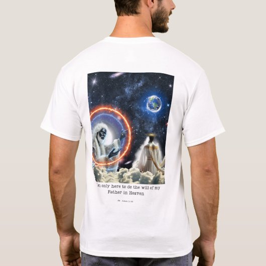 "Vaders zullen het doen" T-shirt (Achterkant)