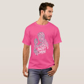 Vaderschap Forever Daddy's Mini Uniek Ontwerp voor T-shirt (Voorkant volledig)