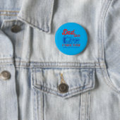 Vaderschap gedeeld als ik koop proberen snel eten ronde button 5,7 cm (In situ)