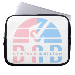 Vaderschap is onvoorwaardelijke liefde: Dad Editio Laptop Sleeve