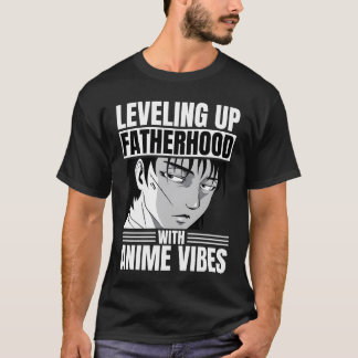 Vaderschap op een hoger niveau met anime-vibes Pap T-shirt