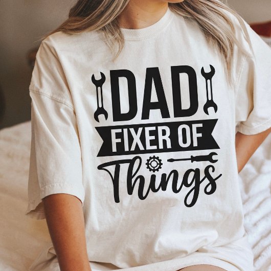 Vaderschap Reparatie-expert Grappig Geschenk Vader Tri-Blend Shirt