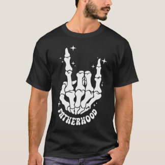 Vaderschap Sommige Dagen Sla Ik Het Skelet Voor- E T-shirt