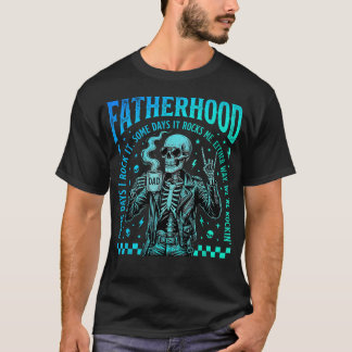 Vaderschap Sommige dagen slaat het mijn schedel Ka T-shirt