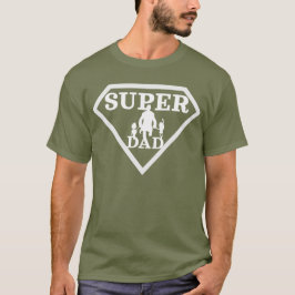 vaderschap, Super Pap naar Superhero, vaderdag T-shirt
