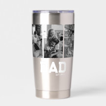 Vaderschap vanaf 3 foto's zwart-wit jaar Vaderdag 
