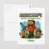 Vaderschapsmodus geactiveerd - Happy Father's Day Briefkaart (Voorkant / Achterkant)