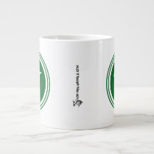 Vadersdag Golf Papa Groen Schrift Cirkel Monogram