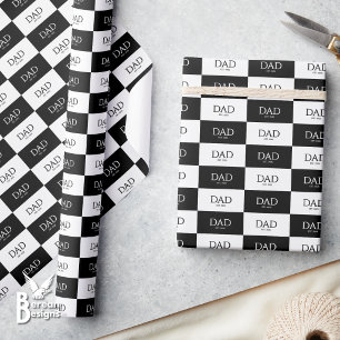 Vadersdag Klassieke Mutsen Papa Opgericht  Cadeaupapier