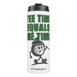 Vadersdag Ochtend Geweldige Tee Tijd Staat Gelijk Thermosbeker
