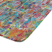 Vadertijd 6 x 7 Deco glazen snijplank (Hoek)