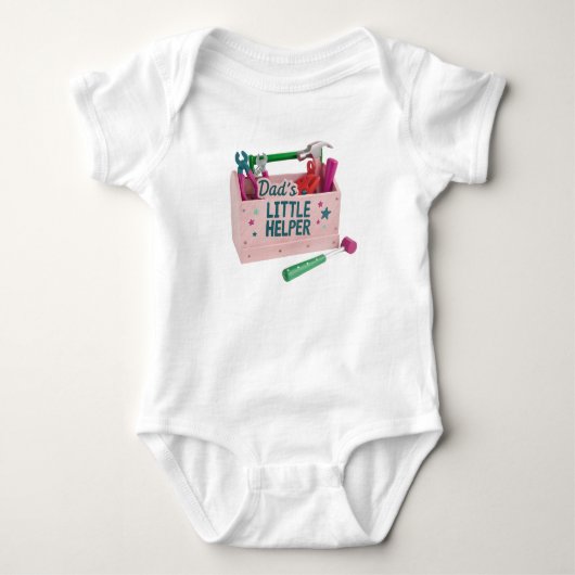 Vadertje Klein Helper Romper (Voorkant)