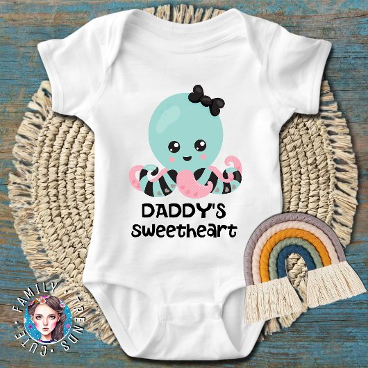 Vadertje's schatje Kawaii Octopus Romper