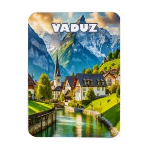 Vaduz, Alpenjuweel van Liechtenstein Magneet